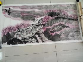 中国美协会员北京著名画家白崇然作品4平尺