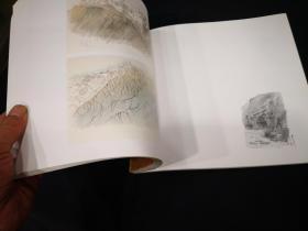 平山郁夫 天竺の道 画展图录 旅行写生165幅 风景素描