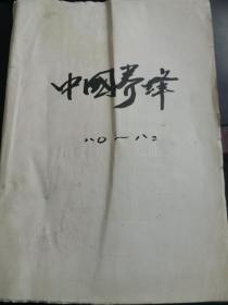 中国养蜂 1980年1-6，1981年1-5，1982年1-6，共17期合售，个人自订本