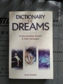 英文原版 Rose Inserra ： Dictionary Of Dreams ： Understanding Dreams & Their Messages  16开本厚册 非偏远地区包快递