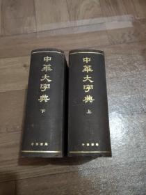 精装本（中华大字典）2册全