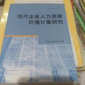 现代企业人力资源价值计量研究 包邮