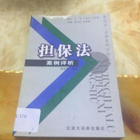 担保法案例评析——新经济·法律案例评析丛书