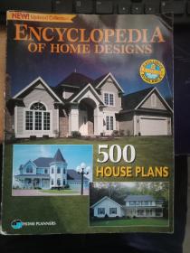 英文原版图册《ENCYCLOPEDIA OF HOME DESIGNS》  500 House Plans