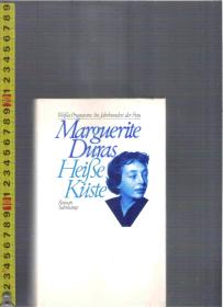 原版德语小说 Heiße Küste =Hot Coast / Marguerite Duras 32开本精装本【店里有百十本德文原版小说欢迎选购】