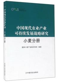 小麦种植技术书籍 中国现代农业产业可持续发展战略研究 小麦分册