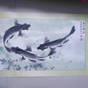 万里神游  洗江  画片