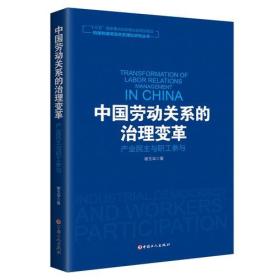 中国劳动关系的治理变革 产业民主与职工参与/构建和谐劳动关系理论研究丛书