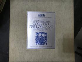 黑胶原版唱片5张装CONCERTI PERLORGANO