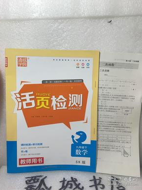 活页检测九年级下数学SK版教师用书