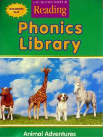 英文原版        少儿绘本         Phonics Library (LV 1),Theme 6: Animal Adventures      动物探险