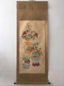 宣纸手绘字画 蒋廷锡 手绘之作 实物拍摄