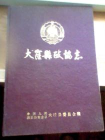 大洼县政协志  （16开，硬精装，仅印400册）