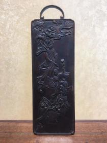 花梨木挂屏一套，雕刻精致，品相完好，尺寸如图