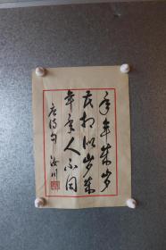 孔网孤品精品绝品.童汝川（1879～1962），名益临，字季樵，安徽省望江县沈冲乡人、手写书法作品十一幅.保真迹.保手写