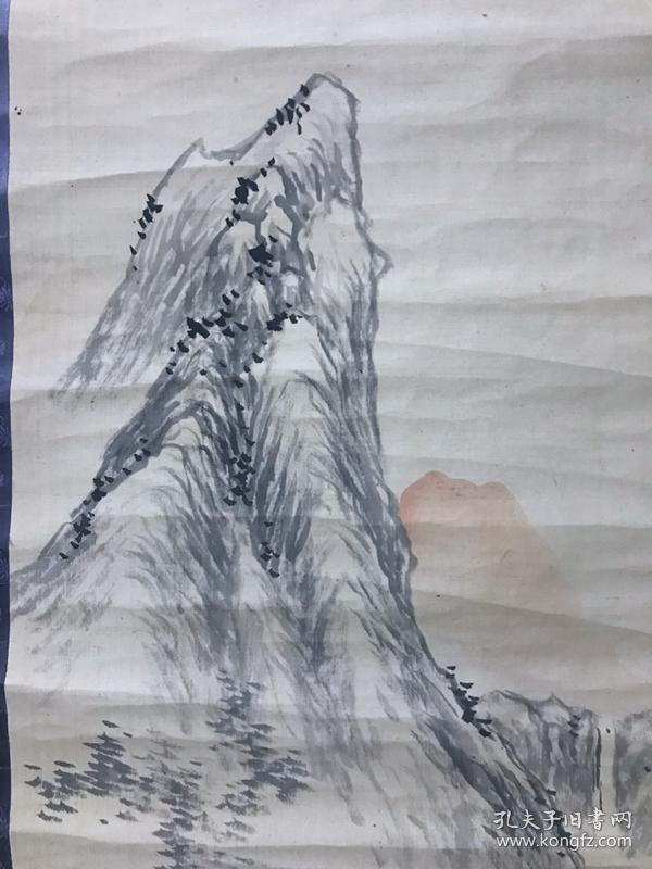 177.山水  131x55厘米