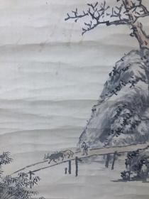 177.山水  131x55厘米