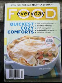 Everyday Food.quickest  cozy  comforts.2007年10月