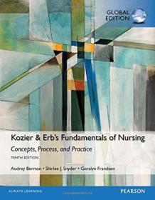 预订 Kozier & Erb's Fundamentals of Nursing, Global Edition 英文原版  《护理基础》护理学基础