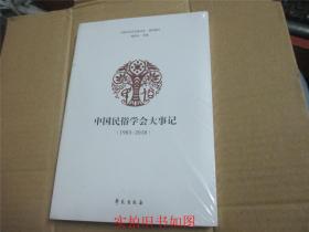 中国民俗学会大事记 1983一2018.