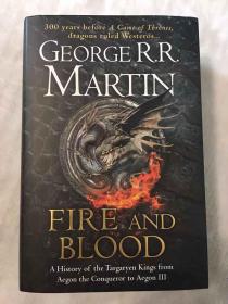 预售冰与火之歌坦格利安的历史 英版 Fire and Blood: 300 Years Before A Game of Thrones (A Targaryen History) (A Song of Ice and Fire)
