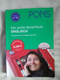 德国原版进口 PONS Der große Sprachkurs Englisch. Buch mit Audio-CD (MP3) (德语) 平装