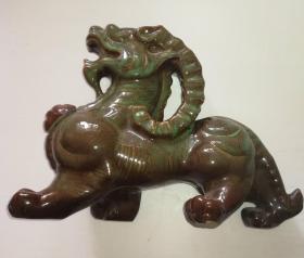 书画家工艺大师韩美林设计作品（龙）高25公分 头到尾巴尺寸35公分 脚到尾巴34公分