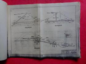 大官山电站水库示意图（8开11张）【水利电力部华东勘测设计院】