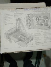 1951年俄文原版四开图册：АЛЬБОМ---（СЭ-3型电铲教学图册）