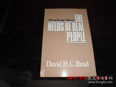 THE NEEDS OF REAL PEOPLE