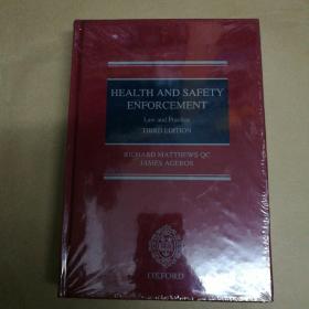 健康安全执法 塑封 Health and Safety Enforcement: Law and Practice3 edition