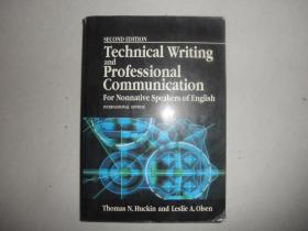 Technical writing and professional communication for nonnative speakers of English