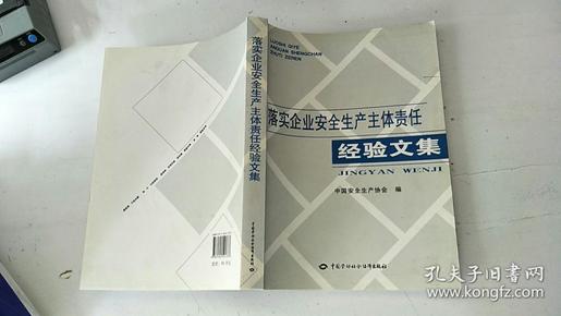 落实企业安全生产主体责任经验文集