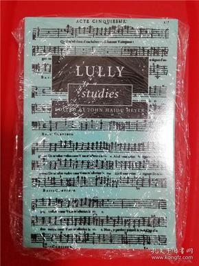 Lully Studies （吕利研究）研究文集