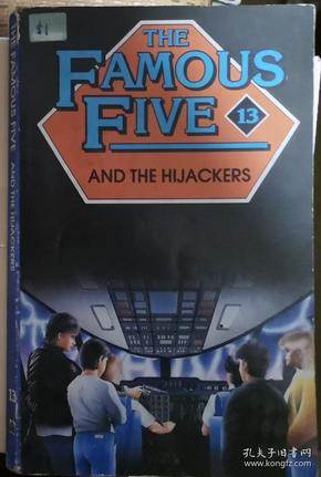the famous five and the hijackers著名的五人组和劫机者插图本 现货
