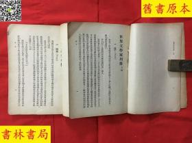 《世界文学家列传》（上下一套全），（民）王隐编，《初中学生文库》之一，民国二十五年中华书局刊本！