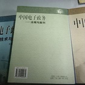 中国电子政务：法规与案例、技术与应用、理论与实践（全三册）——中国电子政务系列丛书