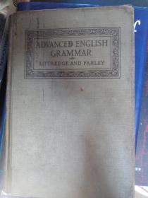1913年《AN ADVANCED ENGLISH GRAMMAR