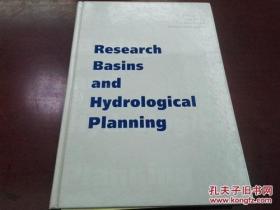 Research Basins and Hydrological Planning（研究流域水文规则 英文原版 ）