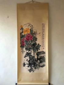 花卉牡丹210×87芯136×66厘米