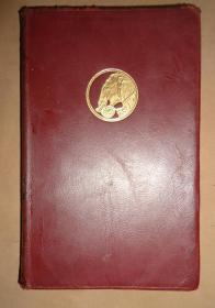1942年Rudyard Kipling_ Jungle Book 吉卜林名著《丛林故事集》(亦称《丛林之书》)全羊皮精装烫金 大量插图 增补彩图
