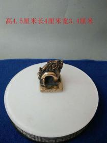 少见清代传世瑞兽银印章