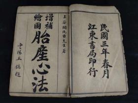 老书旧书医书民国三年医书《精印産科四種》全函九册，其含大生要旨、胎产心法丶胎产秘書等海量产科医治中药成方，单页尺寸20/13厘米！运费自理