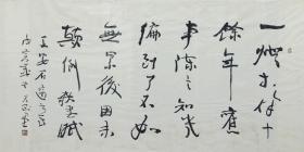 【保真】朱乃正｜书法 草书录王安石诗适意