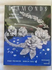 布面精装/彩色书封/彩色插图本《钻石百年》PRODDOW/FASEL: DIAMONDS - A CENTURY OF SPECTACULAR JEWELS