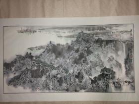 中国美协会员，临清市美协主席画家张金华山水画作品