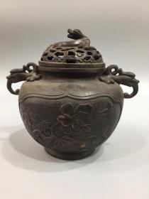 老包浆香炉铜熏炉 特价包邮