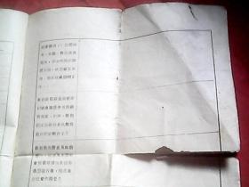 1956年山东省掖县朱桥区后坡小学六年级毕业生登记表（学生张慧兰）有校长李宝珺印章