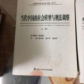 当代中国的社会转型与刑法调整