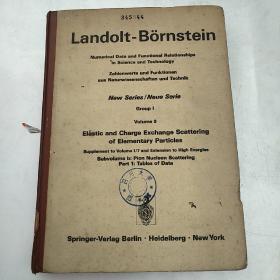 LANDOLT-BORNSTEIN new series I/9b（H4894）